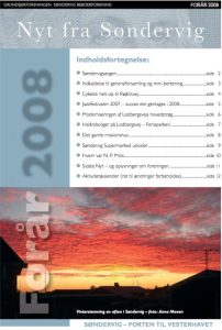 Sondervig Nyt 2008 forside