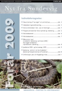 Sondervig Nyt 2009 forside