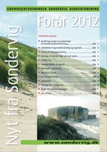 Sondervig Nyt 2012 forside